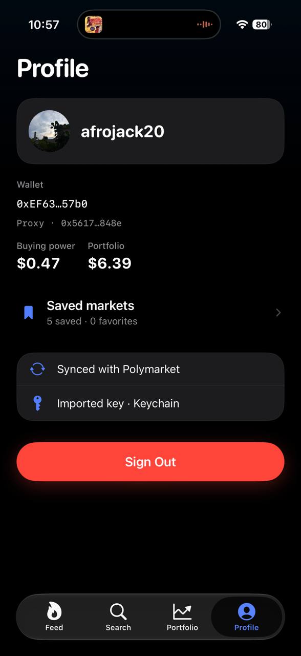 Pulse profile screen